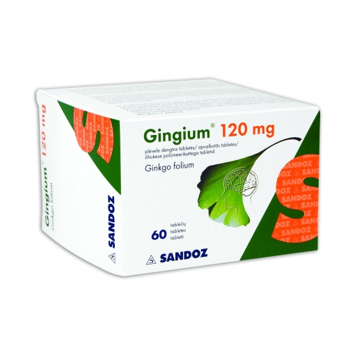 Gingium 120mg tab. N60