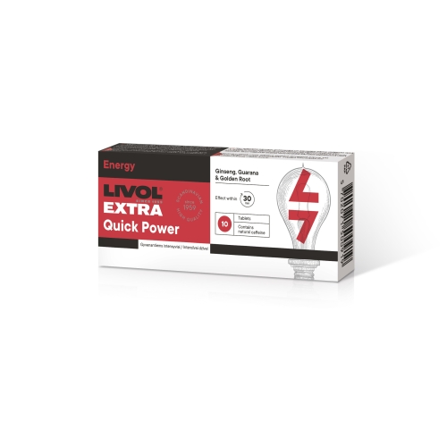 LIVOL EXTRA Quick Power, 10 tabl.