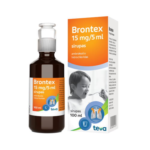 Brontex 15mg/5ml sirupas 100ml N1