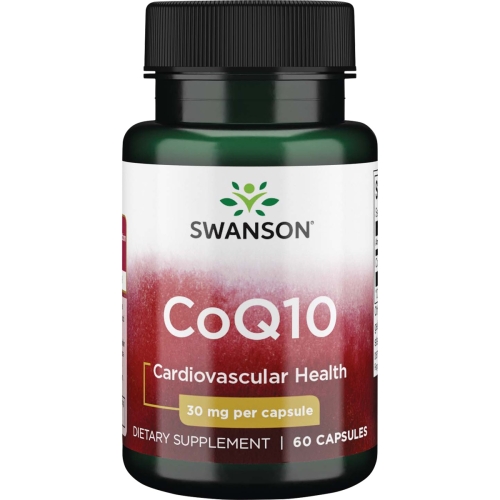 SWANSON KOFERMENTAS Q10 30 MG 60 KAPS.
