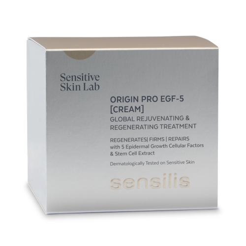 SENSILIS Origin PRO EGF-5 atkuriamasis kremas su augimo faktoriais, 50