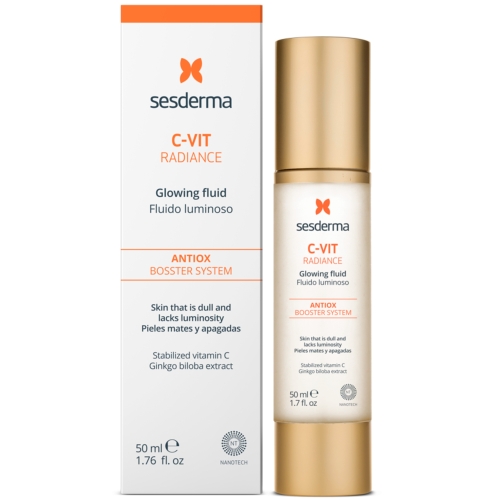 SESDERMA švytėjimo suteikiantis fluidas C-VIT, 50ml