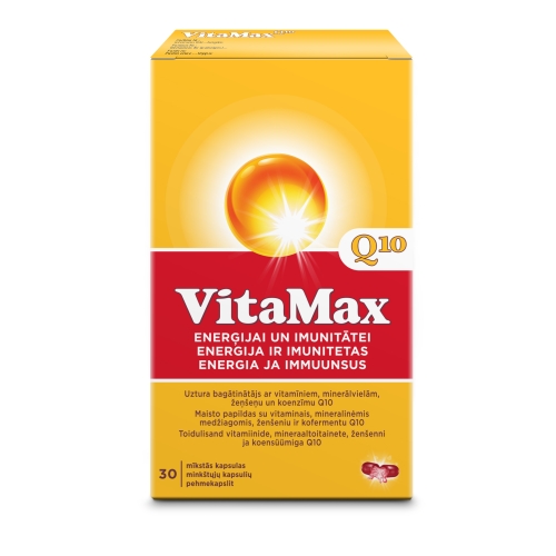 VITAMAX Q10 kapsulės, N30