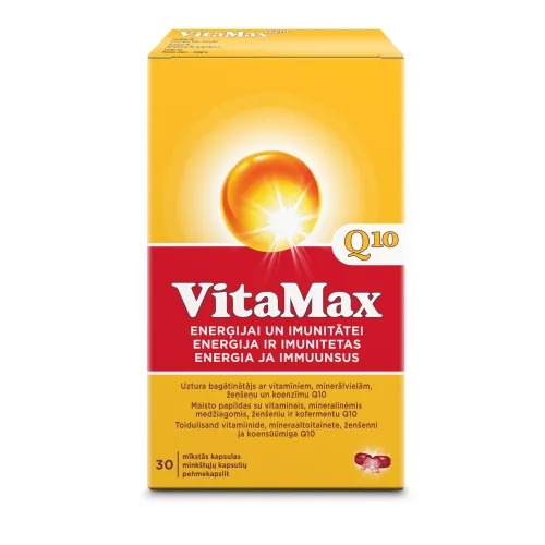 VITAMAX Q10 kapsulės, N30