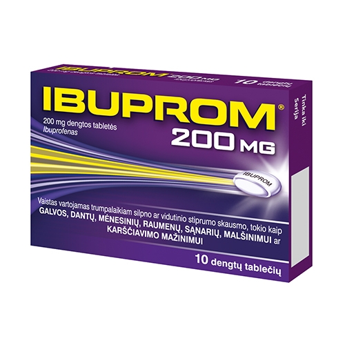Ibuprom 200mg tab. N10