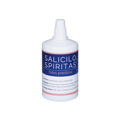 SALICILO SPIRITAS 1% odos tirpalas, 100ml