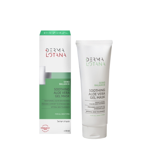 DERMALOTANA raminamoji želė-kaukė su alavijais SEBO BALANCE, 125ml