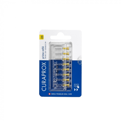 CURAPROX tarpdančių šepetėlių papildymas CPS PRIME 09, N8