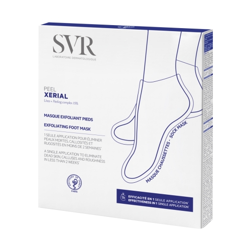 SVR atsluoksniuojamoji pėdų kaukė XERIAL PEEL, N2