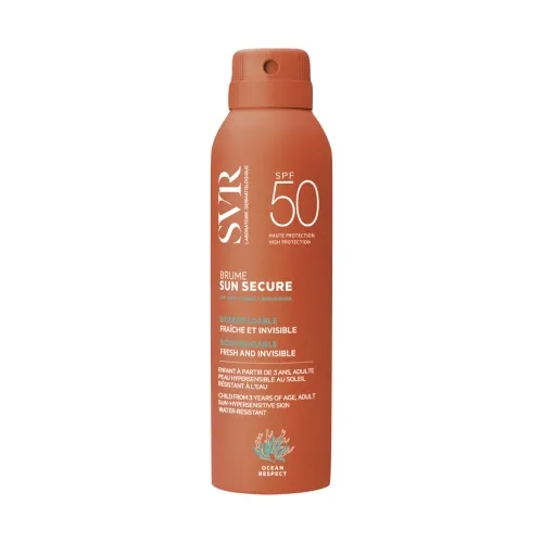 SVR kūno balzamas SUN SECURE BRUME SPF 50, 200ml