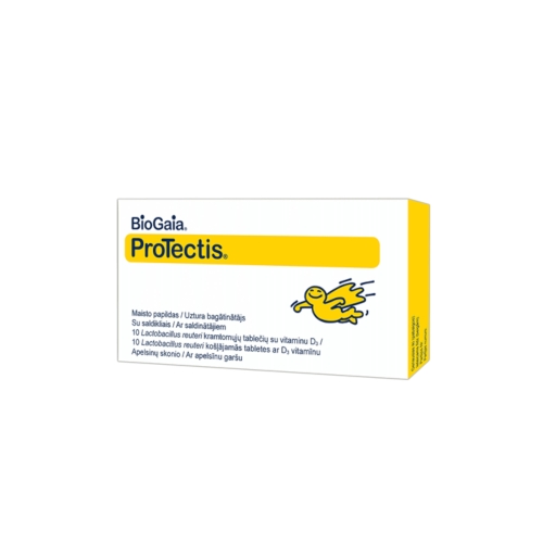 BIOGAIA tabletės su vitaminu D3 PROTECTIS, N10