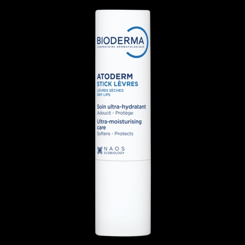 BIODERMA drėkinamasis lūpų pieštukas ATODERM STICK LEVRES, 4g