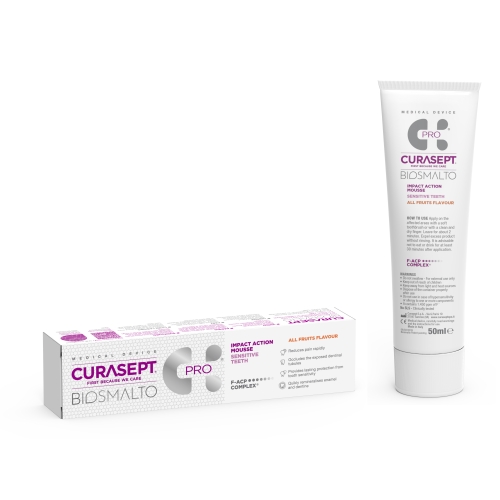 CURASEPT dantų gelis jautriems dantims BIOSMALTO SENSITIVE, 50ml