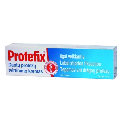 PROTEFIX® dantų protezų tvirtinimo kremas, 40ml