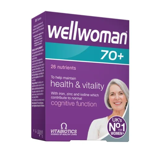 WELLWOMAN 70+, 30 tablečių