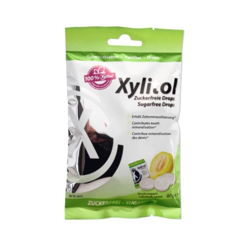XYLITOL pastilės su ksilitoliu, melionų skonio, N26