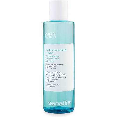 SENSILIS balansuojamasis tonikas mišriai, riebiai odai, 200ml