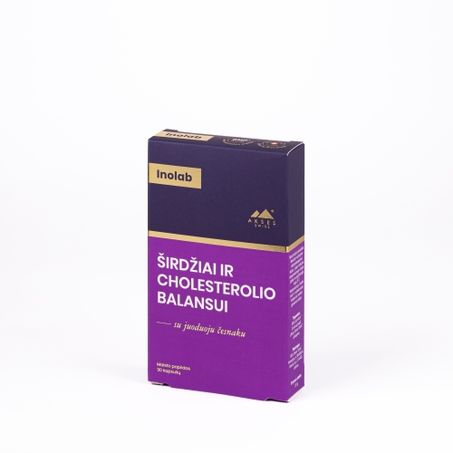 Inolab širdžiai ir cholesterolio balansui N30