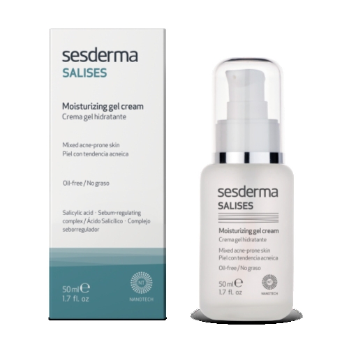 SESDERMA drėkinamasis gelinis kremas SALISES, 50ml