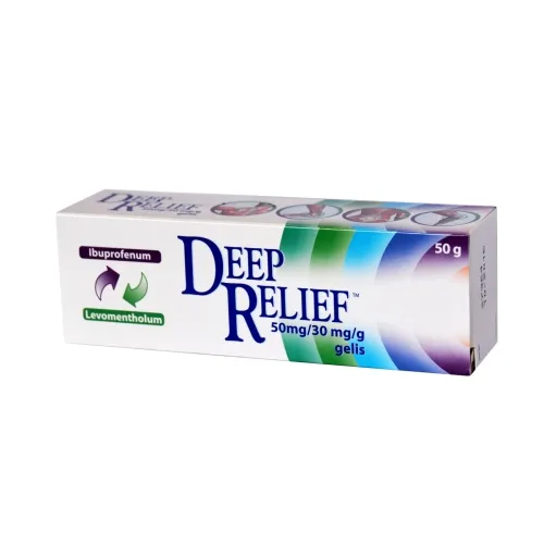 Deep Relief 50mg/30mg/g gelis 50g