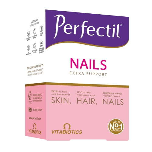 PERFECTIL PLUS NAILS, 60 tablečių