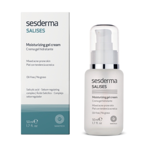SESDERMA drėkinamasis gelinis kremas SALISES, 50ml