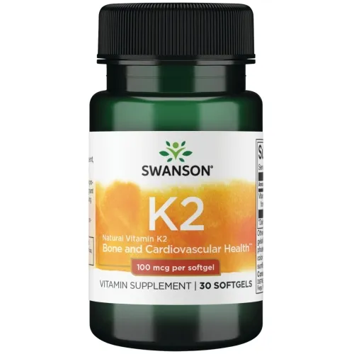SWANSON Vitaminas K2 100 mcg
