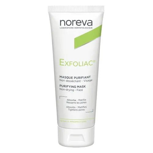 NOREVA, odos poras valanti kaukė EXFOLIAC, 50ml