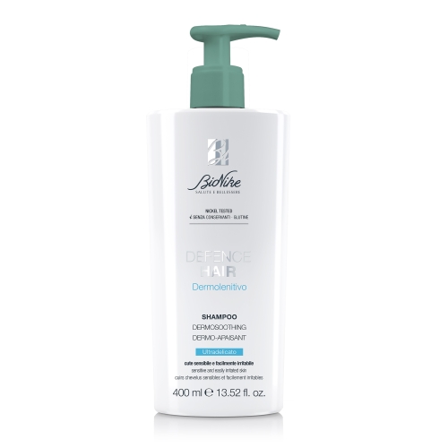 BIONIKE ypatingai švelnus šampūnas DEFENCE HAIR DERMOSOOTHING, 400ml