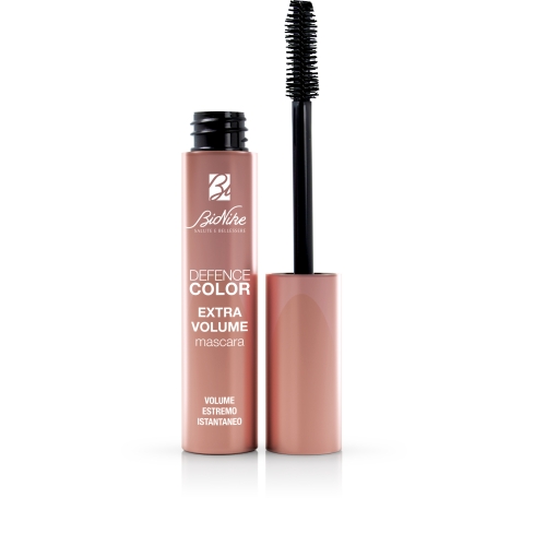 BioNike DEFENCE COLOR Extra Volume, blakstienų tušas, juodas