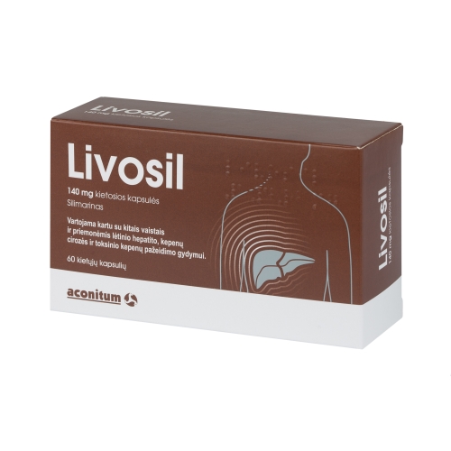 Livosil 140mg caps. N60