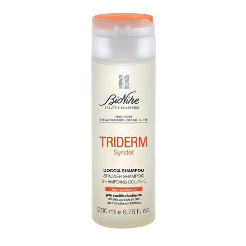 BIONIKE itin švelnus dušo šampūnas plaukams ir kūnui TRIDERM, 200ml