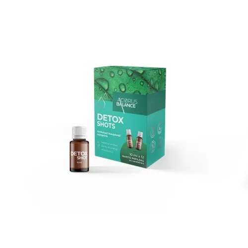 ACORUS BALANCE DETOX SHOTS, 10ml x N12