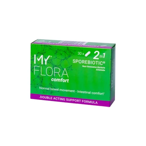 Gerosios bakterijos MY FLORA COMFORT Sporebiotic®, 30 kaps.