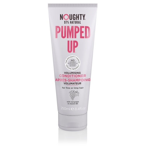NOUGHTY plaukų apimtį didinantis kondicionierius PUMPED UP, 250ml