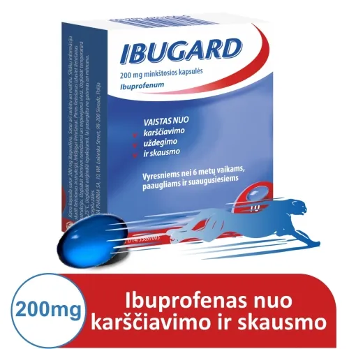 Ibugard 200mg caps. N10