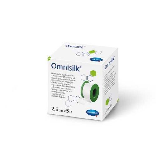 HARTMANN pleistras OMNISILK, 2.5cm x 5m, N1