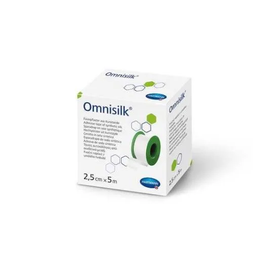 HARTMANN pleistras OMNISILK, 2.5cm x 5m, N1