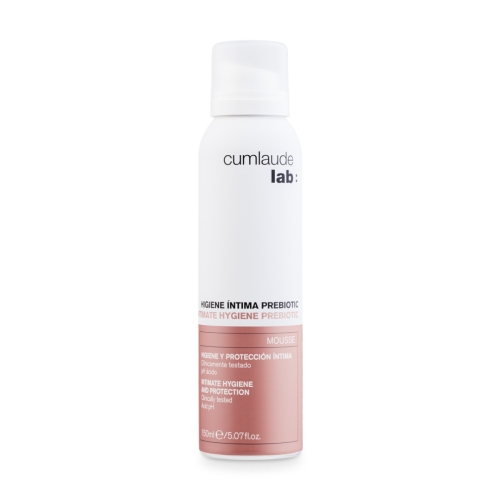 CUMLAUDE švelnios intymios higienos valomosios putos PREBIOTIC, 150ml