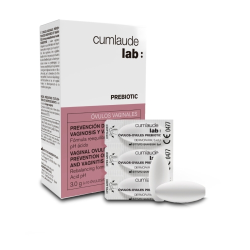 CUMLAUDE makšties ovulės PREBIOTIC, N10