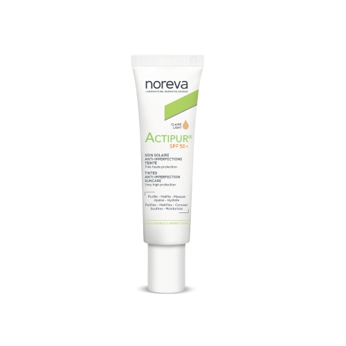 Toninis BB veido kremas SPF50+, šviesaus atspalvio ACTIPUR, 30ml.