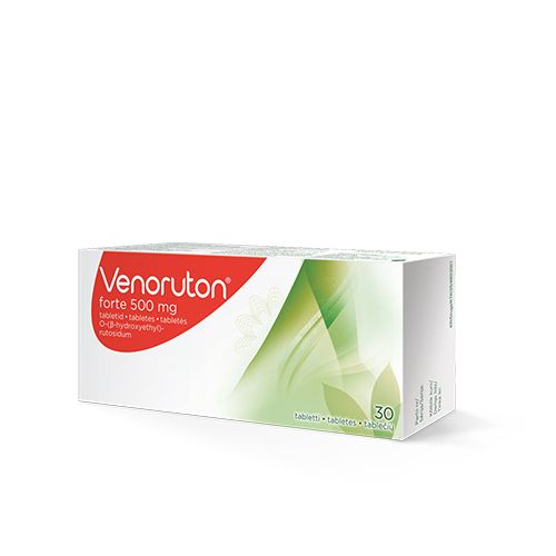Venoruton forte 500mg tabletės N30