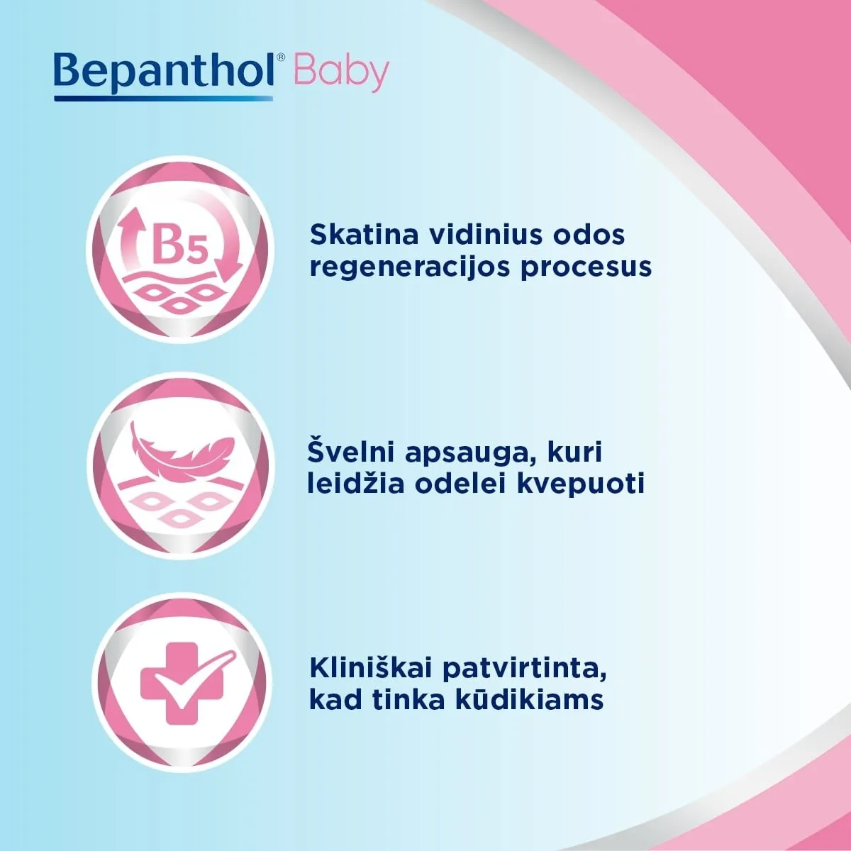 BEPANTHOL BABY tepalas, 30g -  5