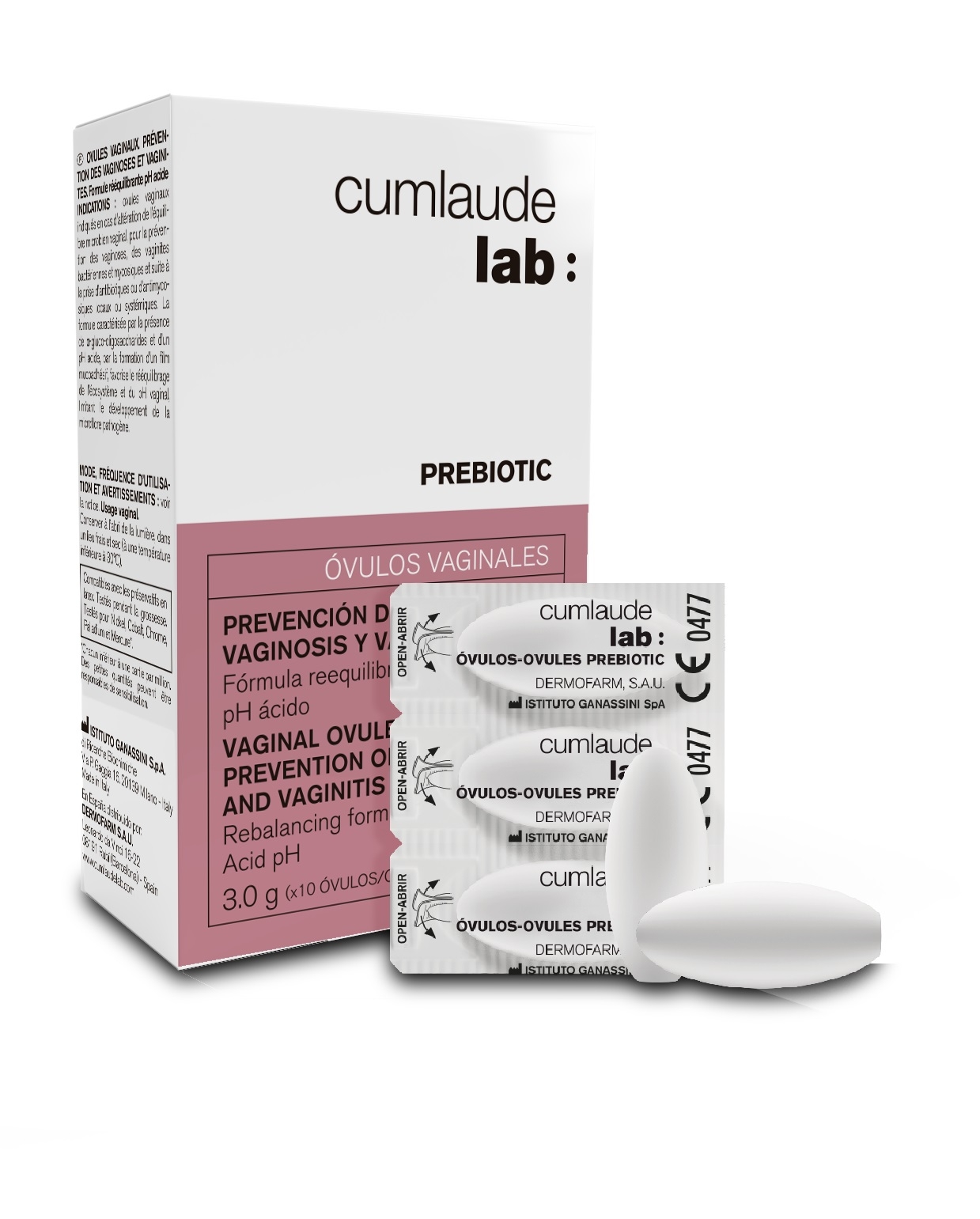 CUMLAUDE LAB makšties ovulės PREBIOTIC, N10 -  2