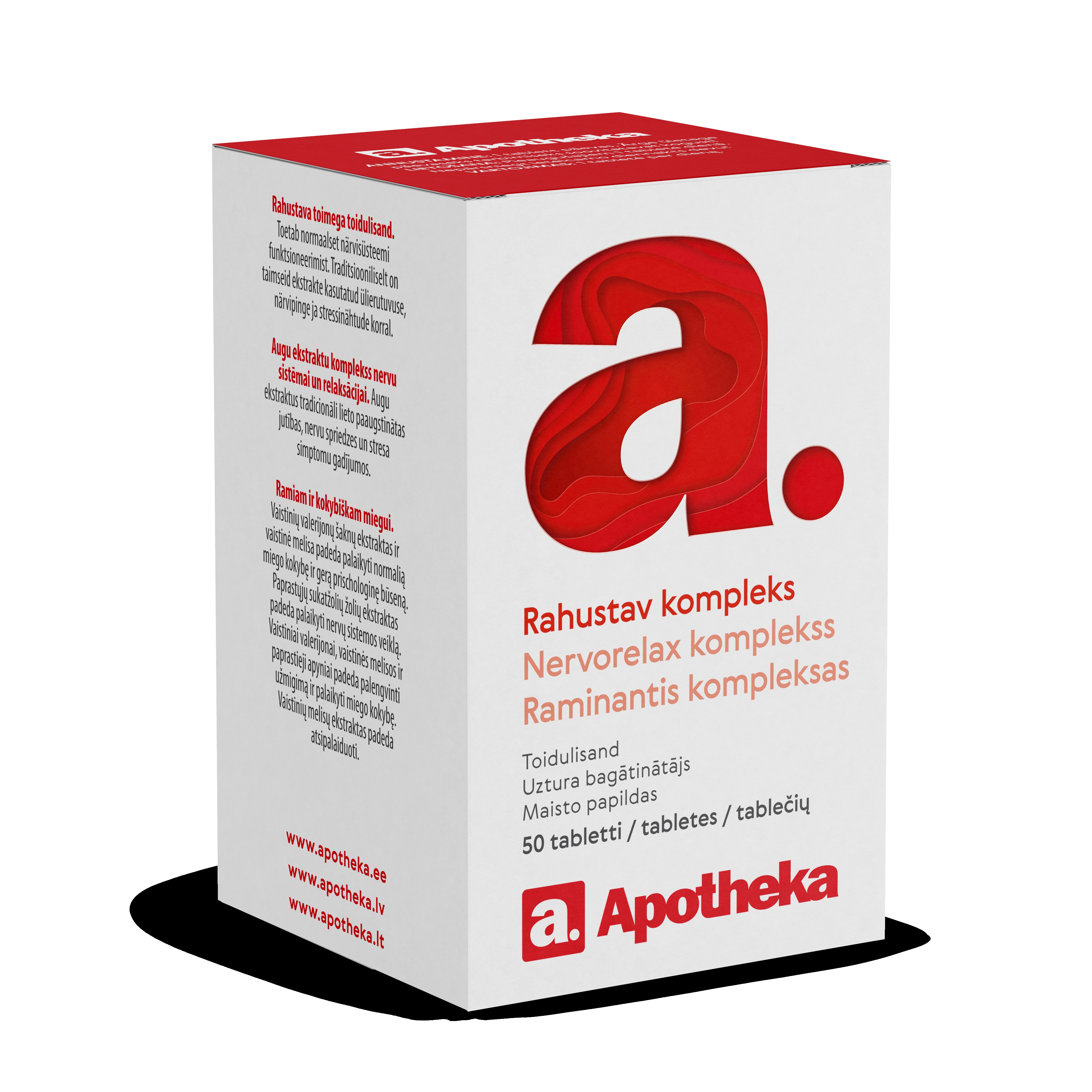 APOTHEKA Raminantis kompleksas, N50 -  2
