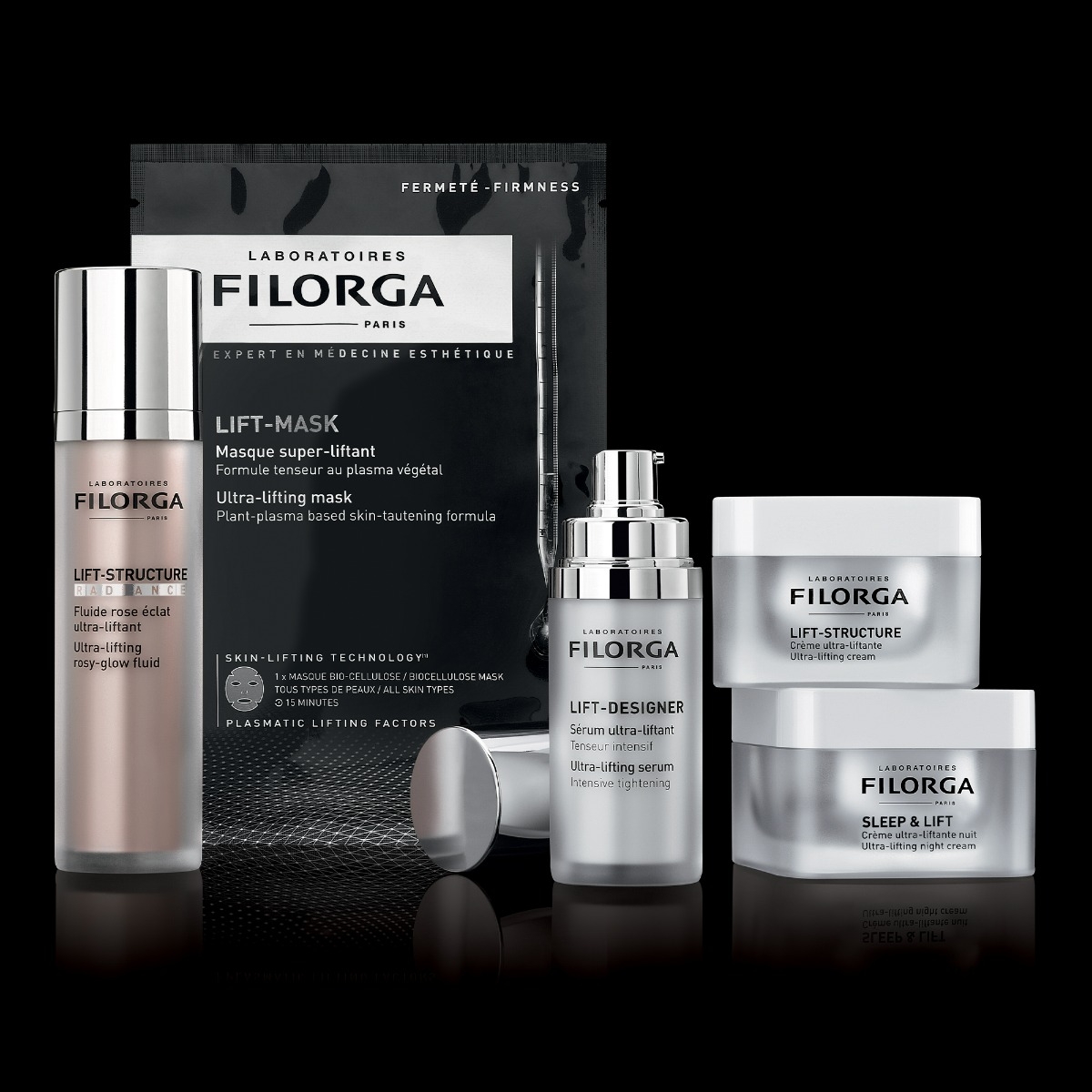 FILORGA bioceliuliozinė stangrinamoji veido kaukė LIFT, N1 -  3