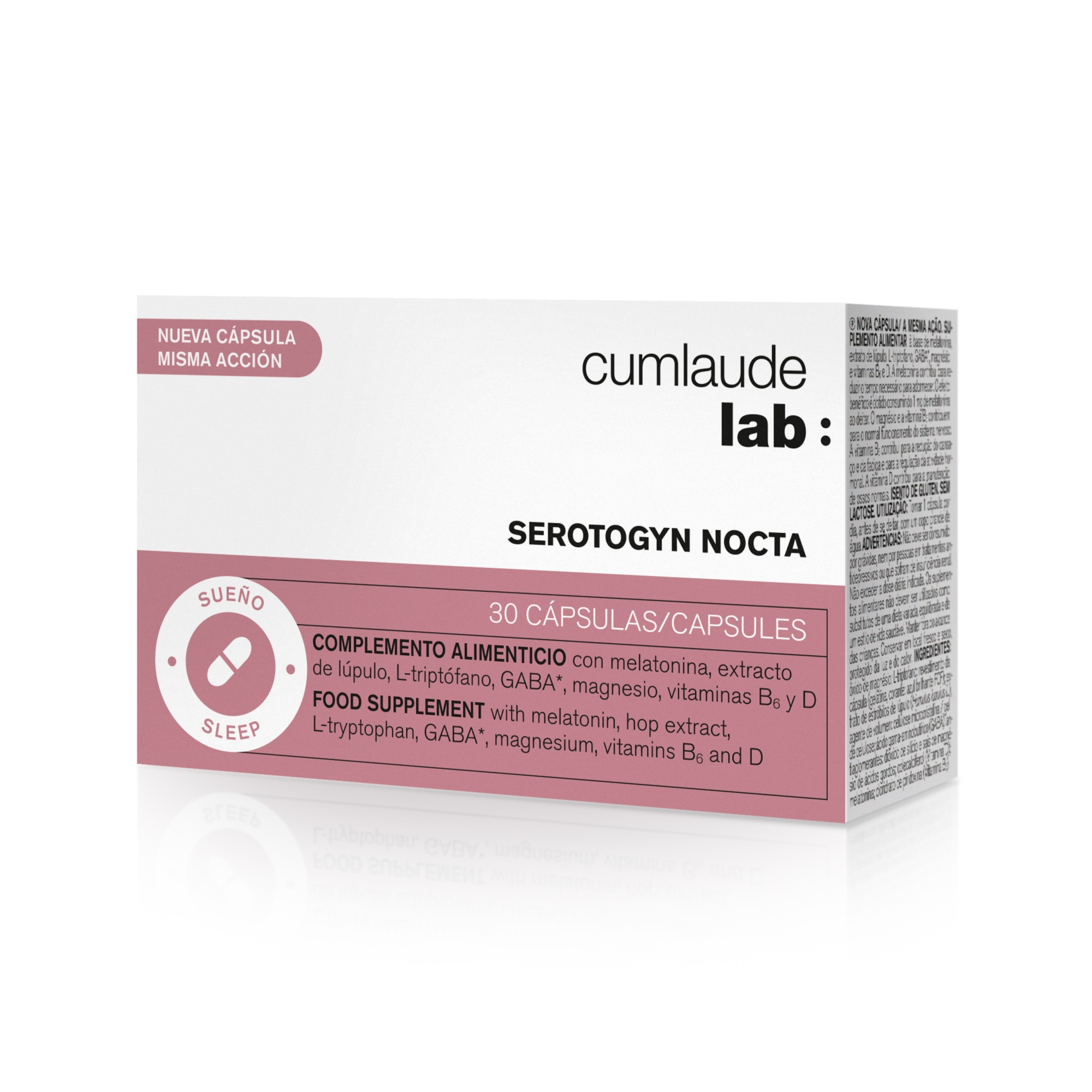 CUMLAUDE kapsulės SEROTOGYN NOCTA, N30 -  2