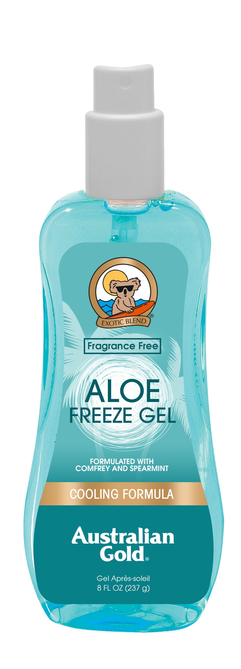 AUSTRALIAN GOLD purškiamas vėsinamasis gelis po deginimosi ALOE -  2