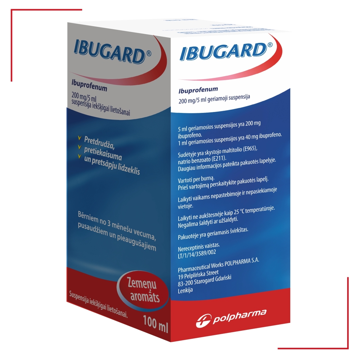 Ibugard 200mg/5ml susp.100ml N1 -  2
