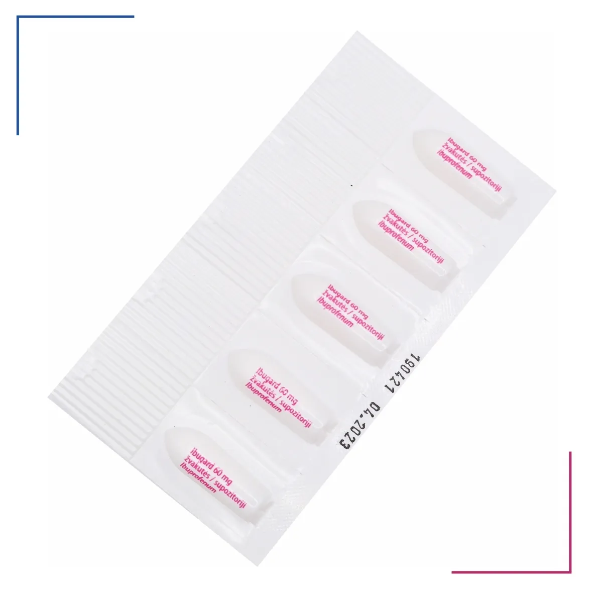 Ibugard 60mg supp. N10 -  3